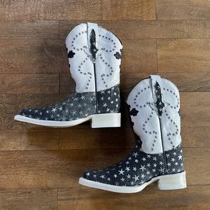New El General kid’s western boots size 8
